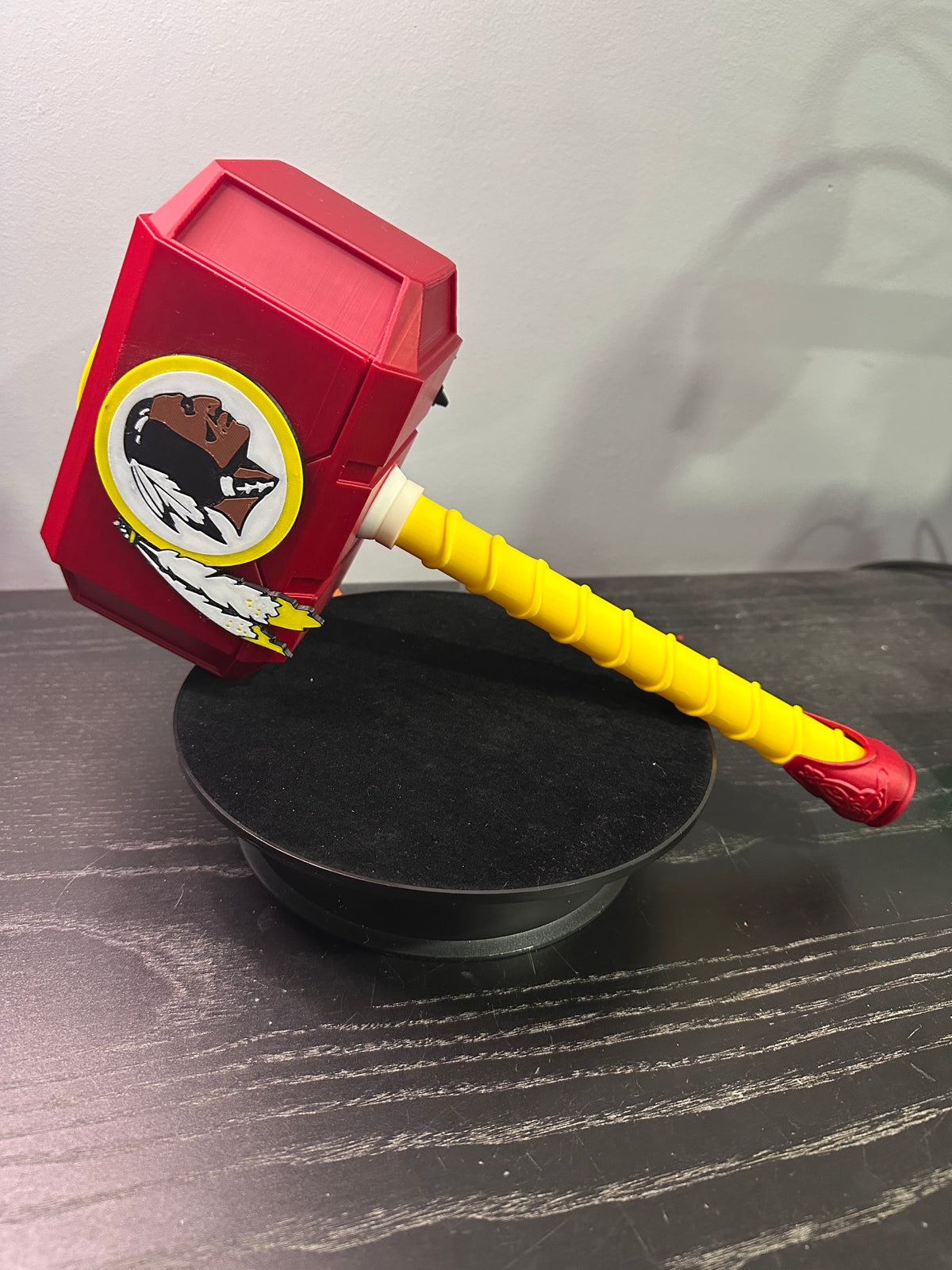 3D Printed Washington Football "Power Hammer"