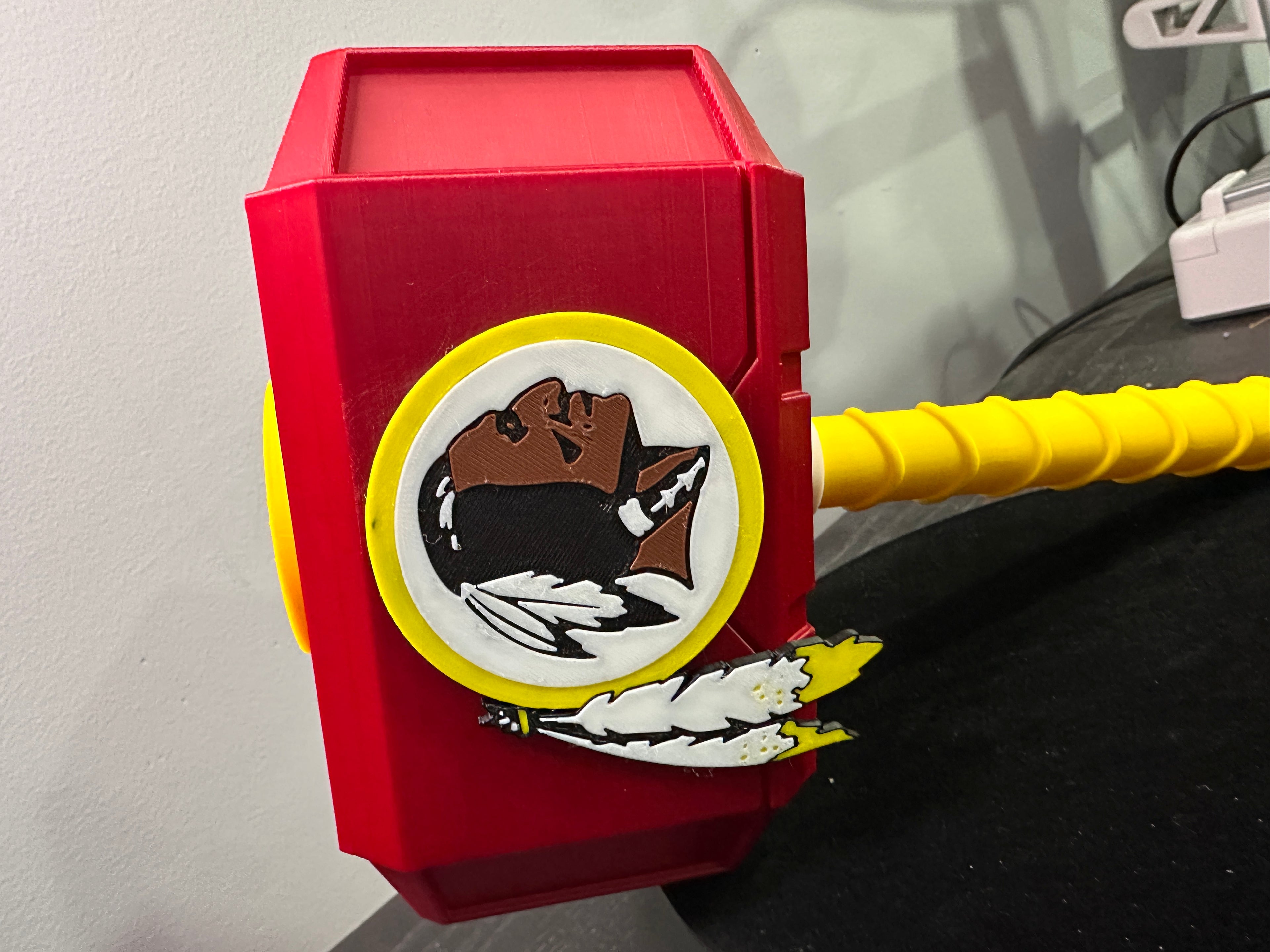 3D Printed Washington Football "Power Hammer"