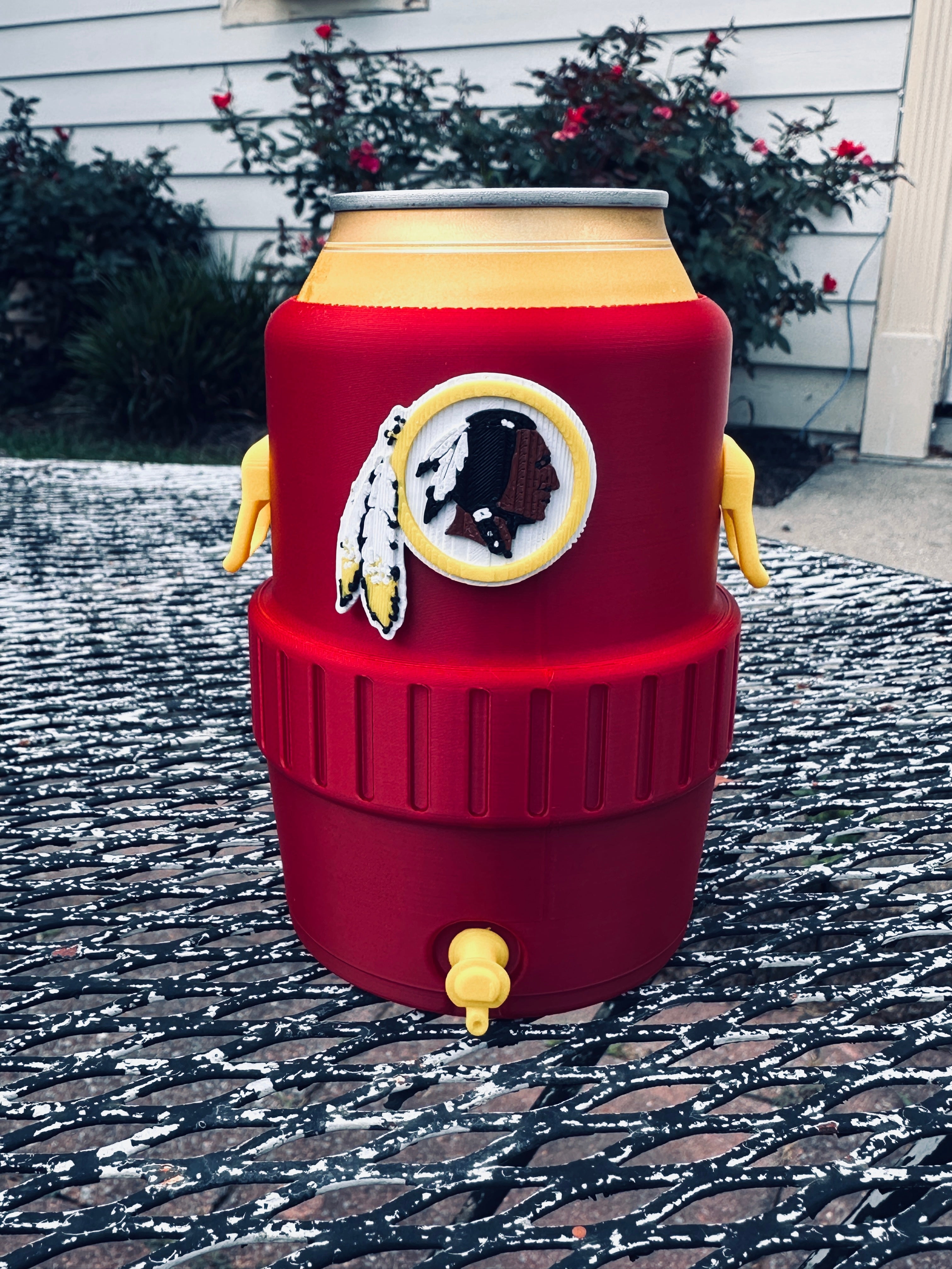 Vintage Washington Style Water Cooler Can Cooler / Can Holder